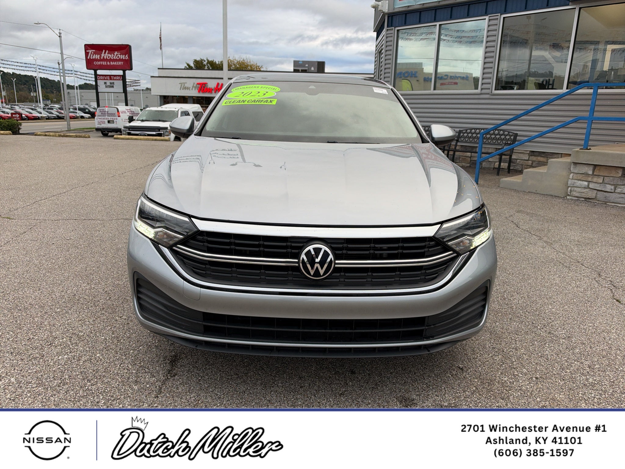 Used 2023 Volkswagen Jetta SE with VIN 3VW7M7BUXPM047729 for sale in Ashland, KY