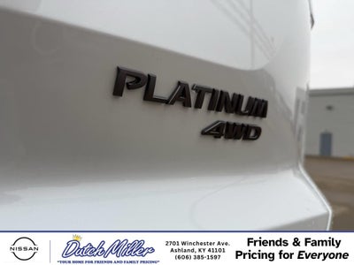 2026 Nissan Pathfinder Platinum