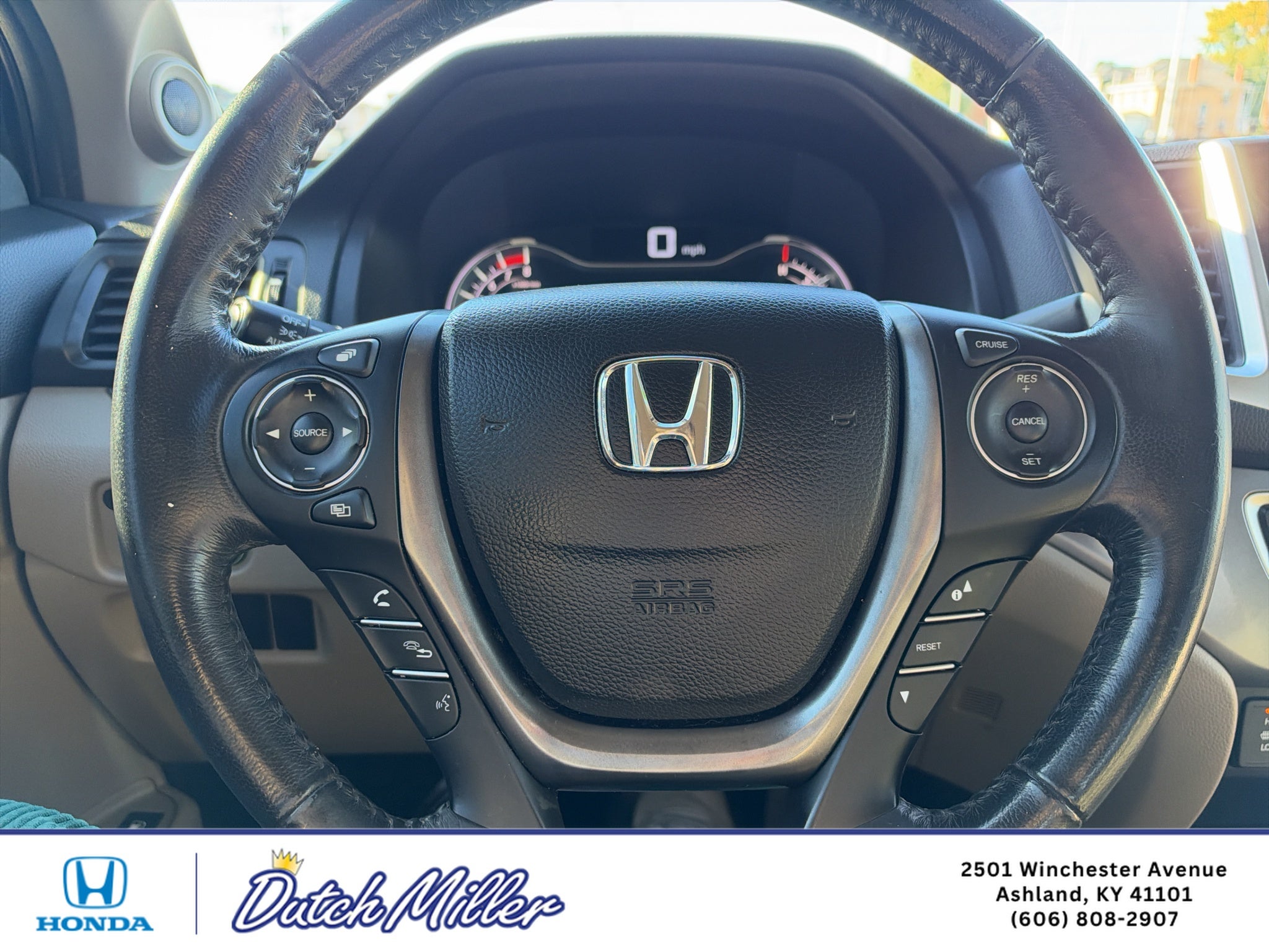 2019 Honda Ridgeline RTL-T