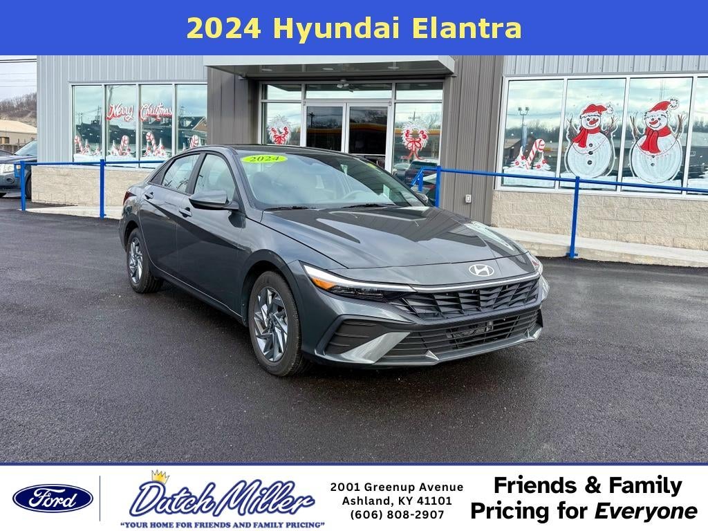 2024 Hyundai Elantra Hybrid Blue