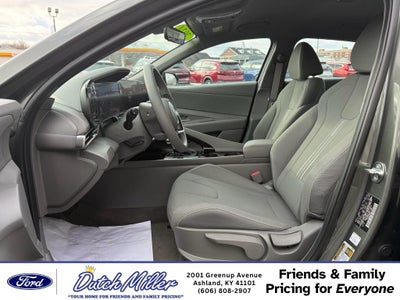 2024 Hyundai Elantra Hybrid Blue