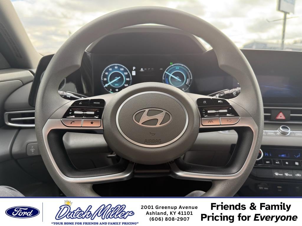 2024 Hyundai Elantra Hybrid Blue