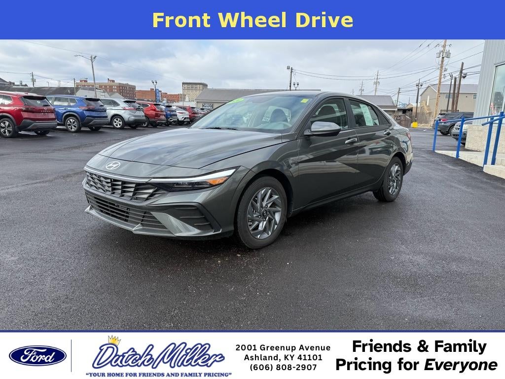 2024 Hyundai Elantra Hybrid Blue