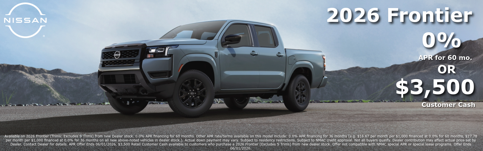 2026 Nissan Frontier